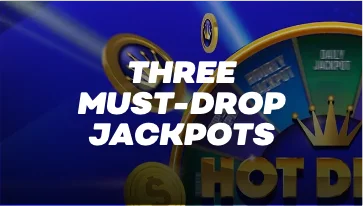 Bovada hot drop jackpot card from the Bovada homepage